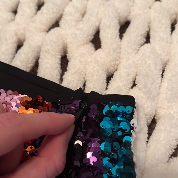 Sequin Multicolor Skirt - Picture 4 of 5